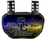 Custom Football Back Bone Pad
